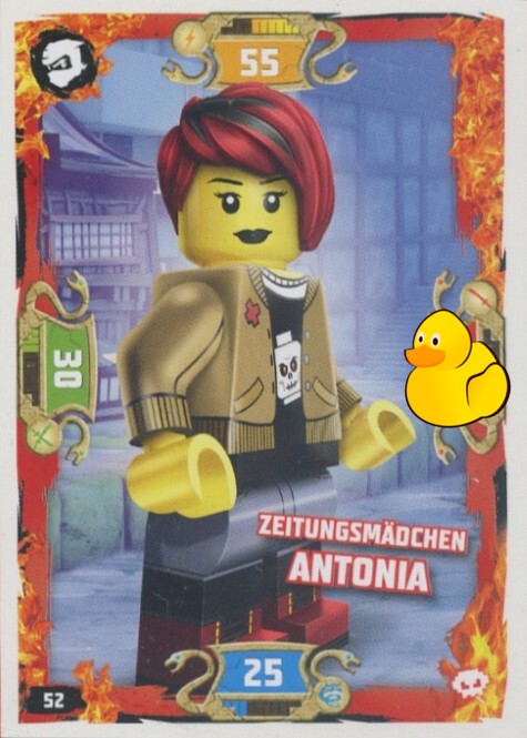 LEGO Ninjago Serie 5 | #052 Zeitungsmädchen Antonia