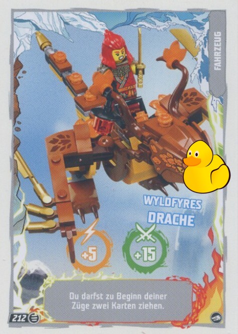 LEGO Ninjago Serie 10 | #212 Wyldfyres Drache