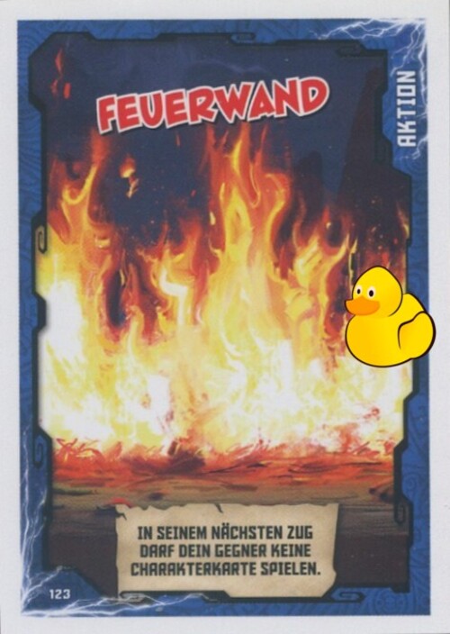 LEGO Ninjago Serie 1 | #123 Feuerwand