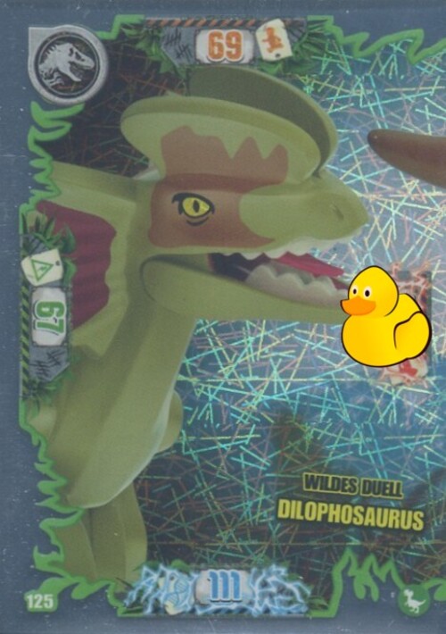 LEGO Jurassic World Serie 3 | #125 Wildes Duell Dilophosaurus