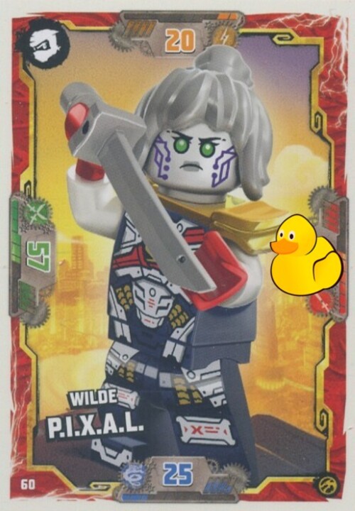 LEGO Ninjago Serie 7 | #060 Wilde P.I.X.A.L.