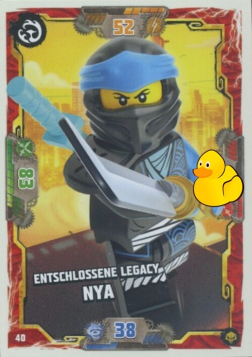 LEGO Ninjago Serie 7 Next Level | #040 Entschlossene Legacy Nya