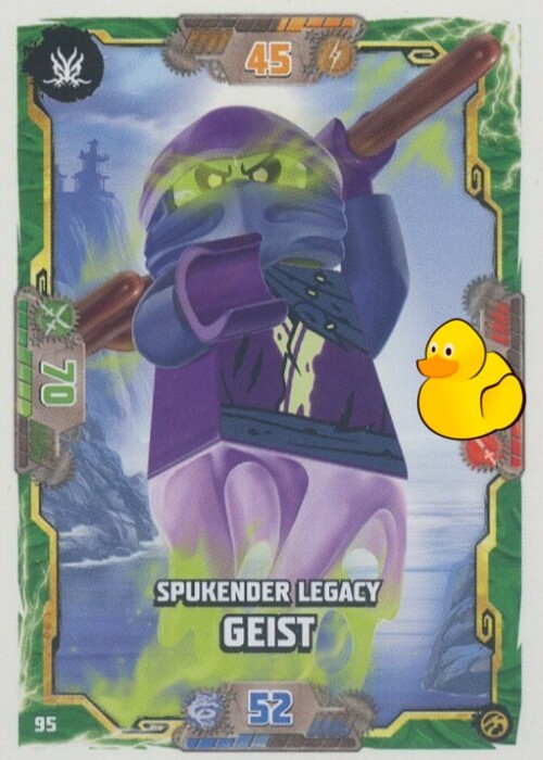 LEGO Ninjago Serie 7 | #095 Spukender Legacy Geist