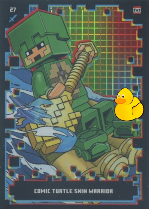 LEGO Minecraft Serie 2 | #027 Comic Turtle Skin Warrior