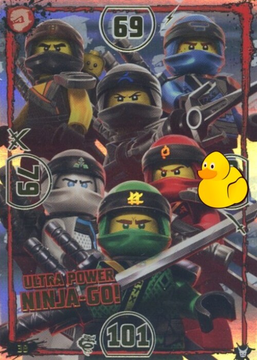 LEGO Ninjago Serie 3 | #038 Ultra Power Ninja-Go!