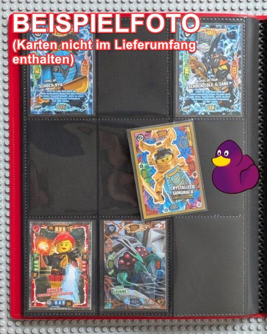 Basis-Sammelalbum mit Elastikband-Verschluss | Rot