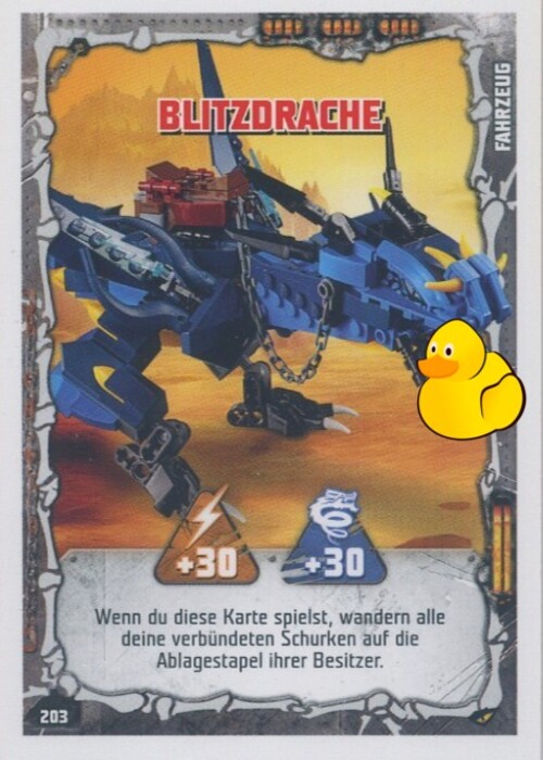 LEGO Ninjago Serie 4 | #203 Blitzdrache 