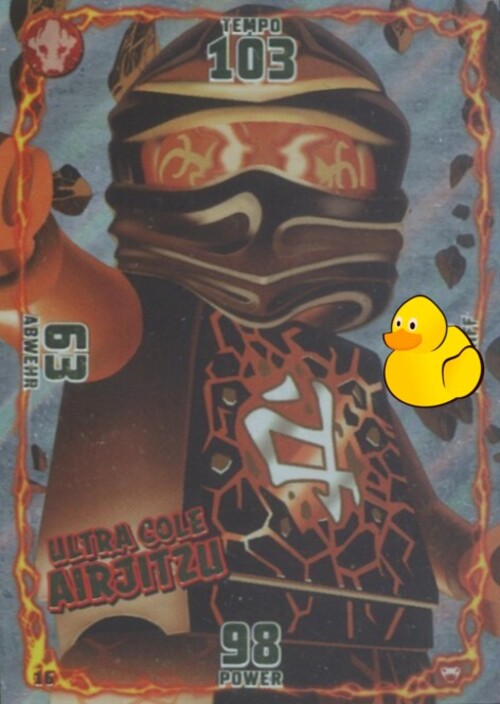 LEGO Ninjago Serie 2 | #016 Ultra Cole Airjitzu