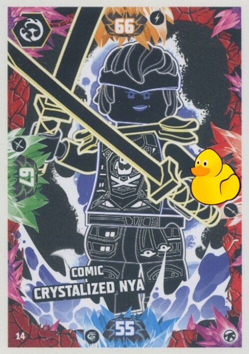 LEGO Ninjago Serie 8 Next Level | #014 Comic Crystalized Nya