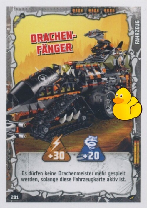 LEGO Ninjago Serie 4 | #201 Drachen-Fänger 