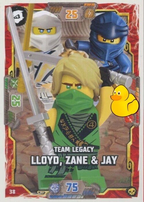 LEGO Ninjago Serie 6 | #038 Team Lloyd, Zane & Jay 