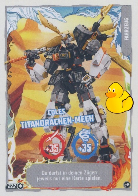LEGO Ninjago Serie 10 | #222 Coles Titandrachen-Mech
