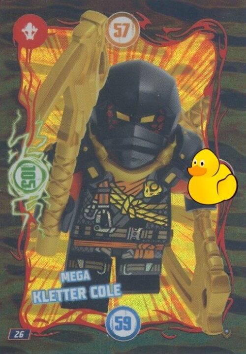 LEGO Ninjago Serie 9 Next Level  | #026 Mega Kletter Cole
