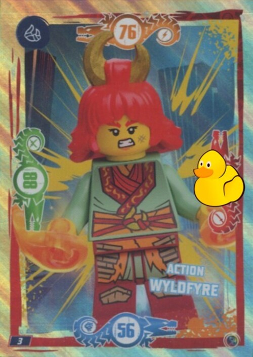 LEGO Ninjago Serie 9 | #003 Action Wyldfyre
