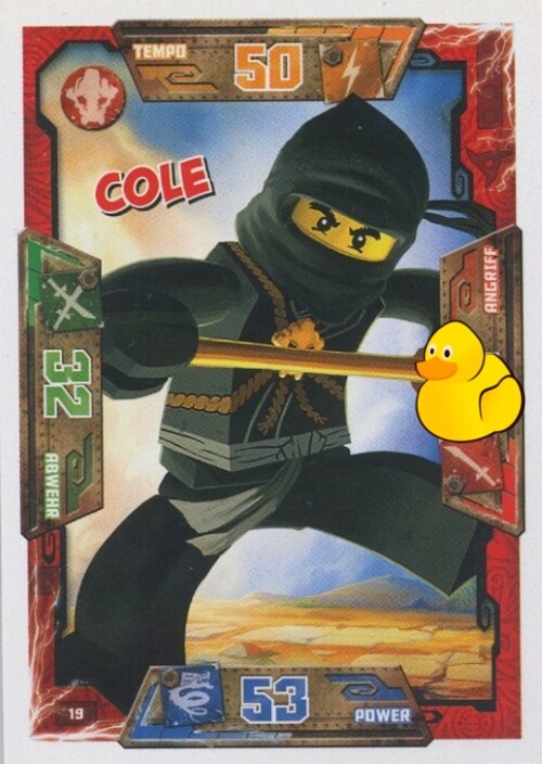 LEGO Ninjago Serie 1 | #019 Cole