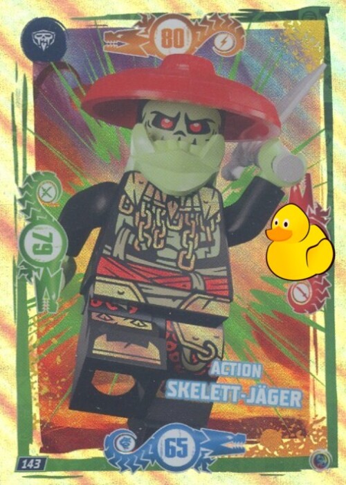 LEGO Ninjago Serie 9 | #143 Action Skelett-Jäger