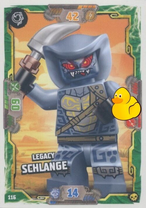 LEGO Ninjago Serie 6 | #116 Legacy Schlange 