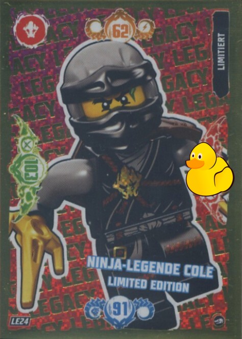 LEGO Ninjago Serie 10 | #LE024 Ninja-Legende Cole