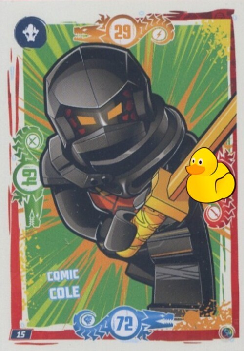 LEGO Ninjago Serie 9 | #015 Comic Cole