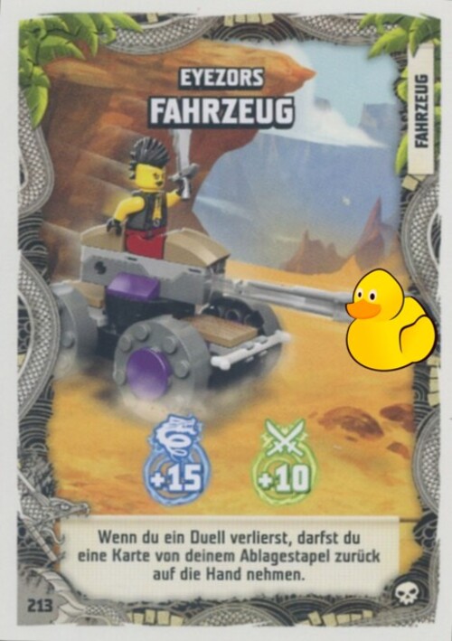 LEGO Ninjago Serie 6 | #213 Eyezors Fahrzeug 
