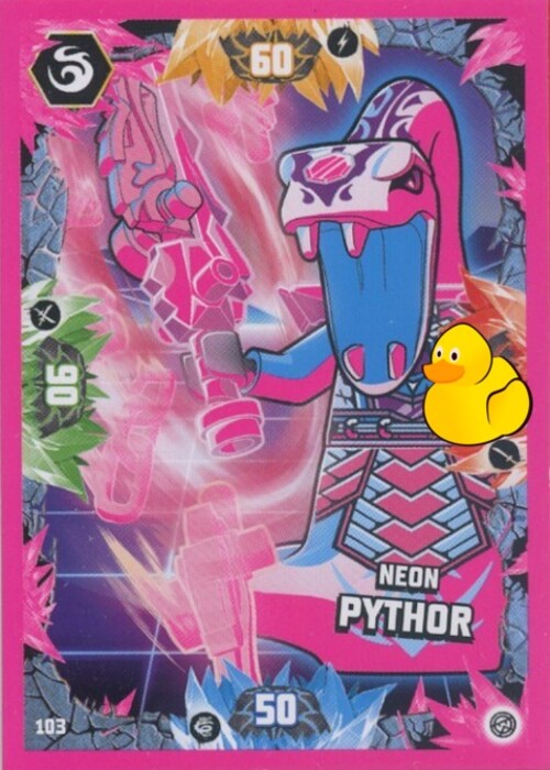 LEGO Ninjago Serie 8 | #103 Neon Pythor