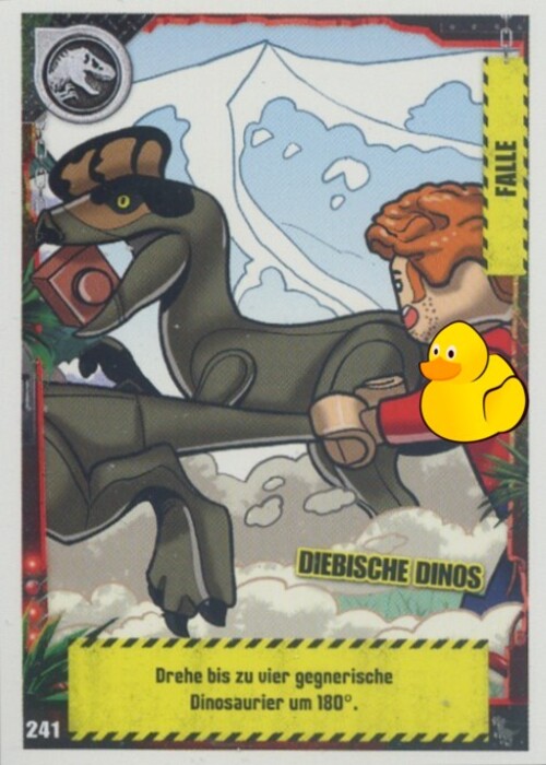 LEGO Jurassic World Serie 3 | #241 Diebische Dinos