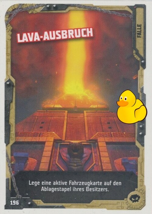 LEGO Ninjago Serie 5 | #196 Lava-Ausbruch 