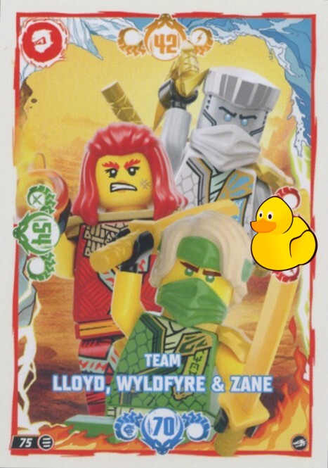 LEGO Ninjago Serie 10 | #075 Team Lloyd, Wyldfyre & Zane