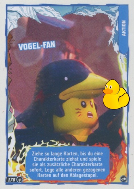 LEGO Ninjago Serie 10 | #178 Vogel-Fan