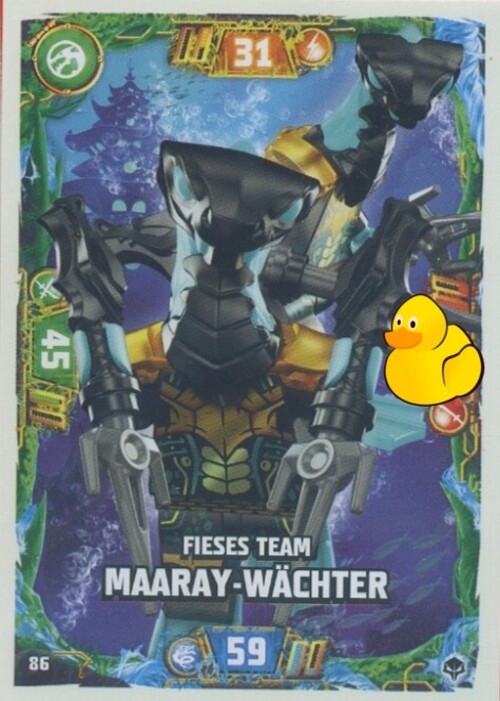 LEGO Ninjago Serie 7 Next Level | #086 Fieses Team Maaray-Wächter