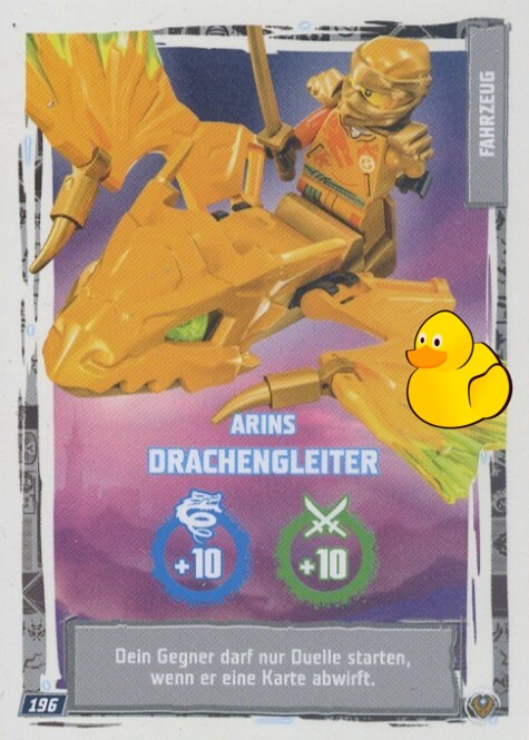 LEGO Ninjago Serie 9 Next Level  | #196 Arins Drachengleiter