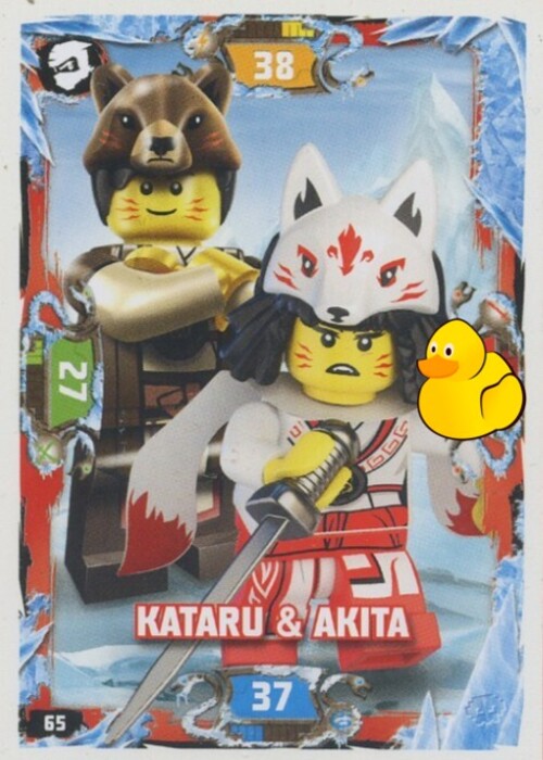 LEGO Ninjago Serie 5 | #065 Katuru & Akita 
