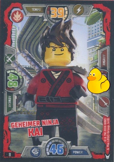 LEGO Ninjago Serie 3 | #008 Geheimer Ninja Kai 