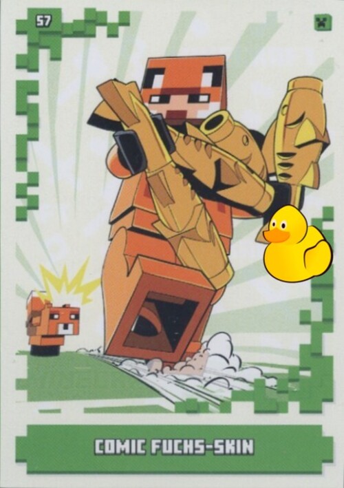 LEGO Minecraft Serie 1 | #057 Comic Fuchs-Skin