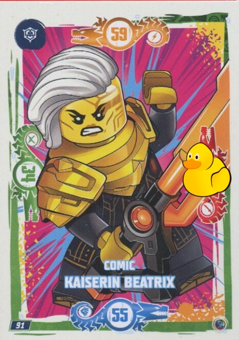 LEGO Ninjago Serie 9 | #091 Comic Kaiserin Beatrix