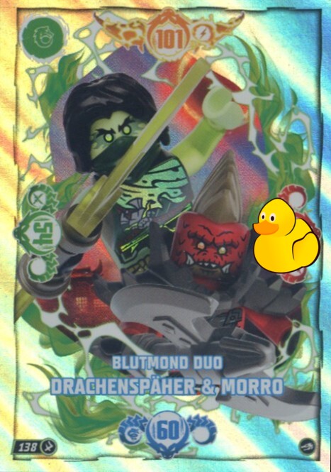 LEGO Ninjago Serie 10 | #138 Blutmond Duo Drachenspäher & Morro