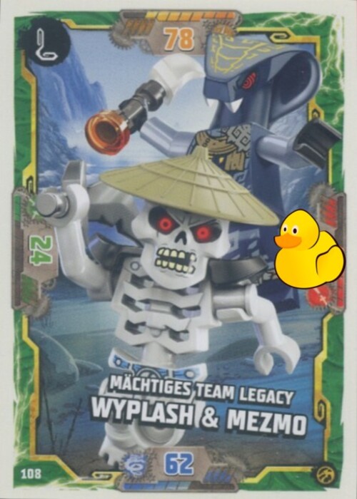 LEGO Ninjago Serie 7 | #108 Mächt. Team Wyplash & Mezmo