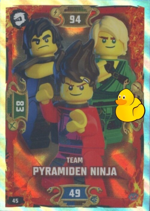 LEGO Ninjago Serie 5 | #045 Team Pyramiden Ninja