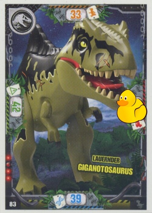 LEGO Jurassic World Serie 3 | #083 Lauernder Giganotosaurus