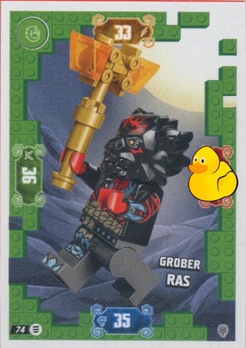 LEGO Ninjago Serie 11 | #074 Grober Ras
