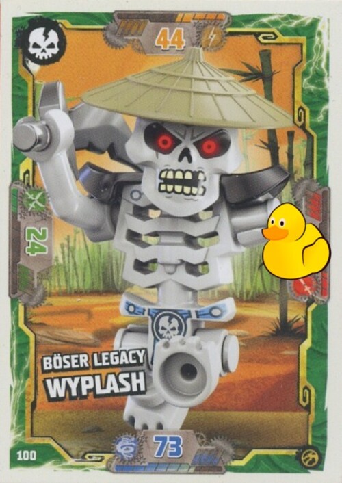 LEGO Ninjago Serie 7 | #100 Böser Legacy Wyplash