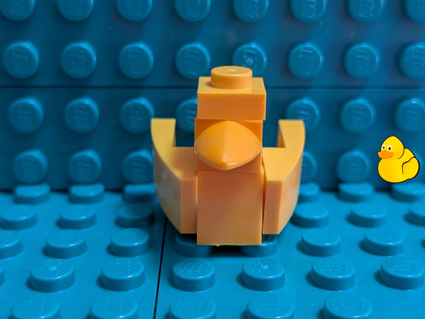 Die Sammel-Ente | Das Maskottchen als LEGO Mini-Set