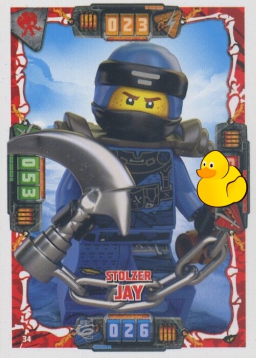 LEGO Ninjago Serie 4 | #034 Stolzer Jay