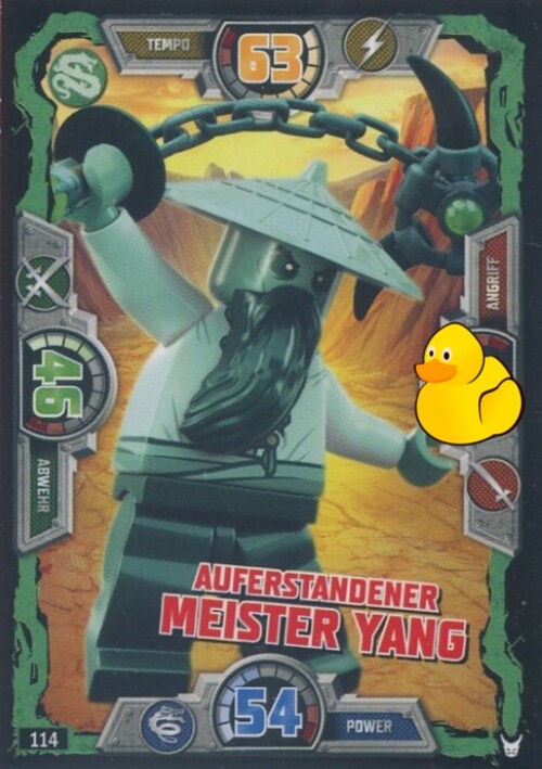 LEGO Ninjago Serie 3 | #114 Auferstandener Meister Yang 