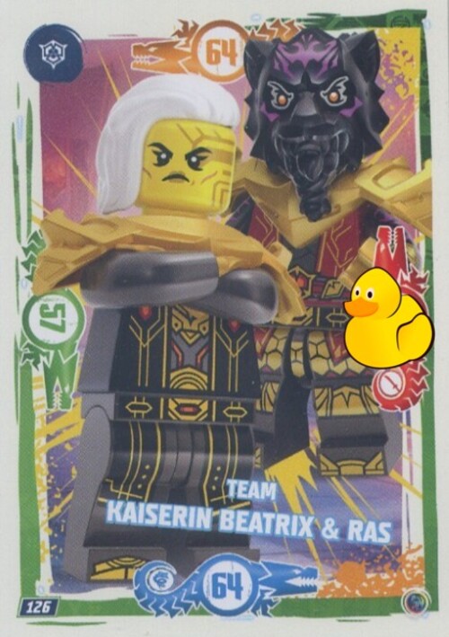 LEGO Ninjago Serie 9 | #126 Team Kaiserin Beatrix & Ras
