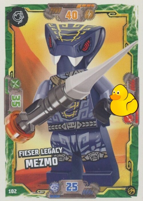 LEGO Ninjago Serie 7 | #102 Fieser Legacy Mezmo