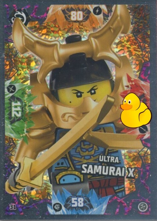 LEGO Ninjago Serie 8 | #031 Ultra Samurai X