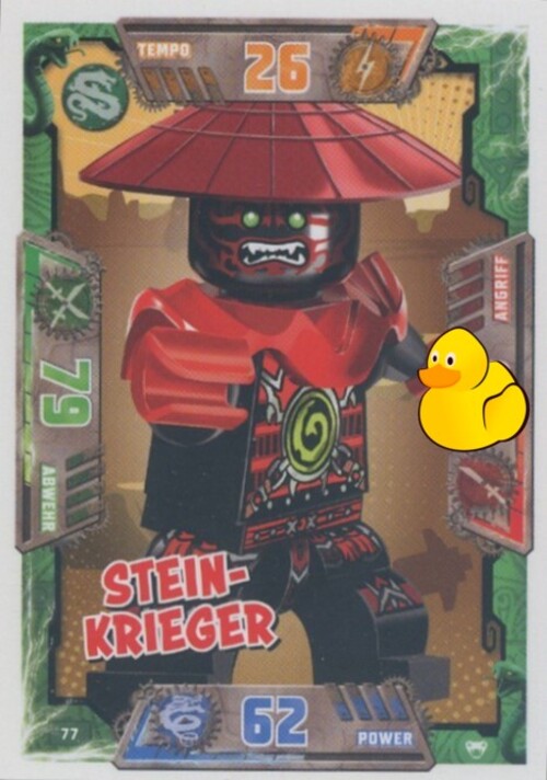 LEGO Ninjago Serie 2 | #077 Steinkrieger 