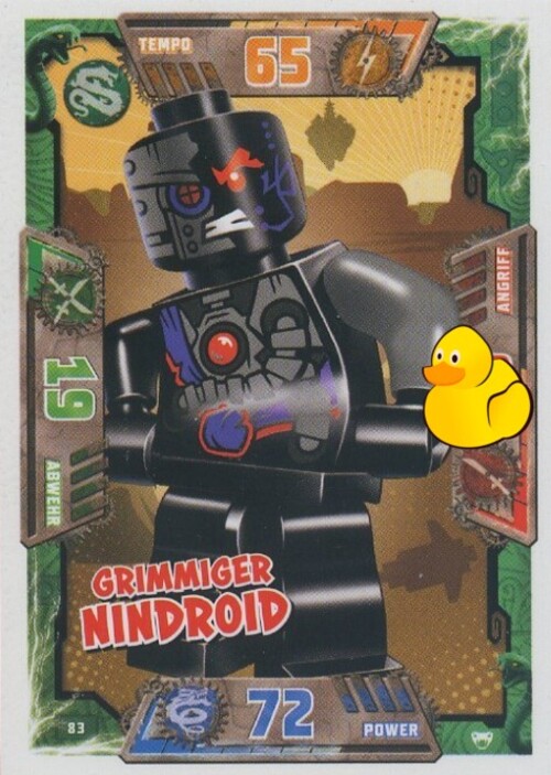 LEGO Ninjago Serie 2 | #083 Grimmiger Nindroid 