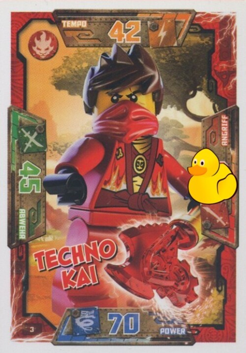 LEGO Ninjago Serie 1 | #003 Techno Kai